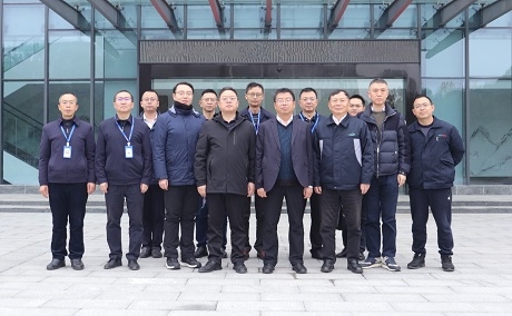 蒋文春率队莅临绵阳永利yl23455公司调研指导事情